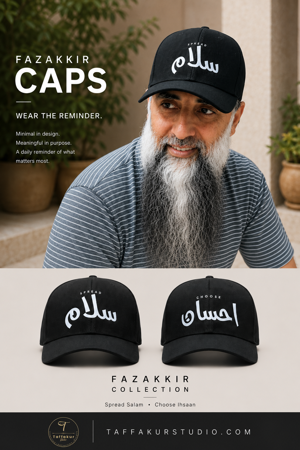 Fazakkir Collection Cap – Choose Ihsaan