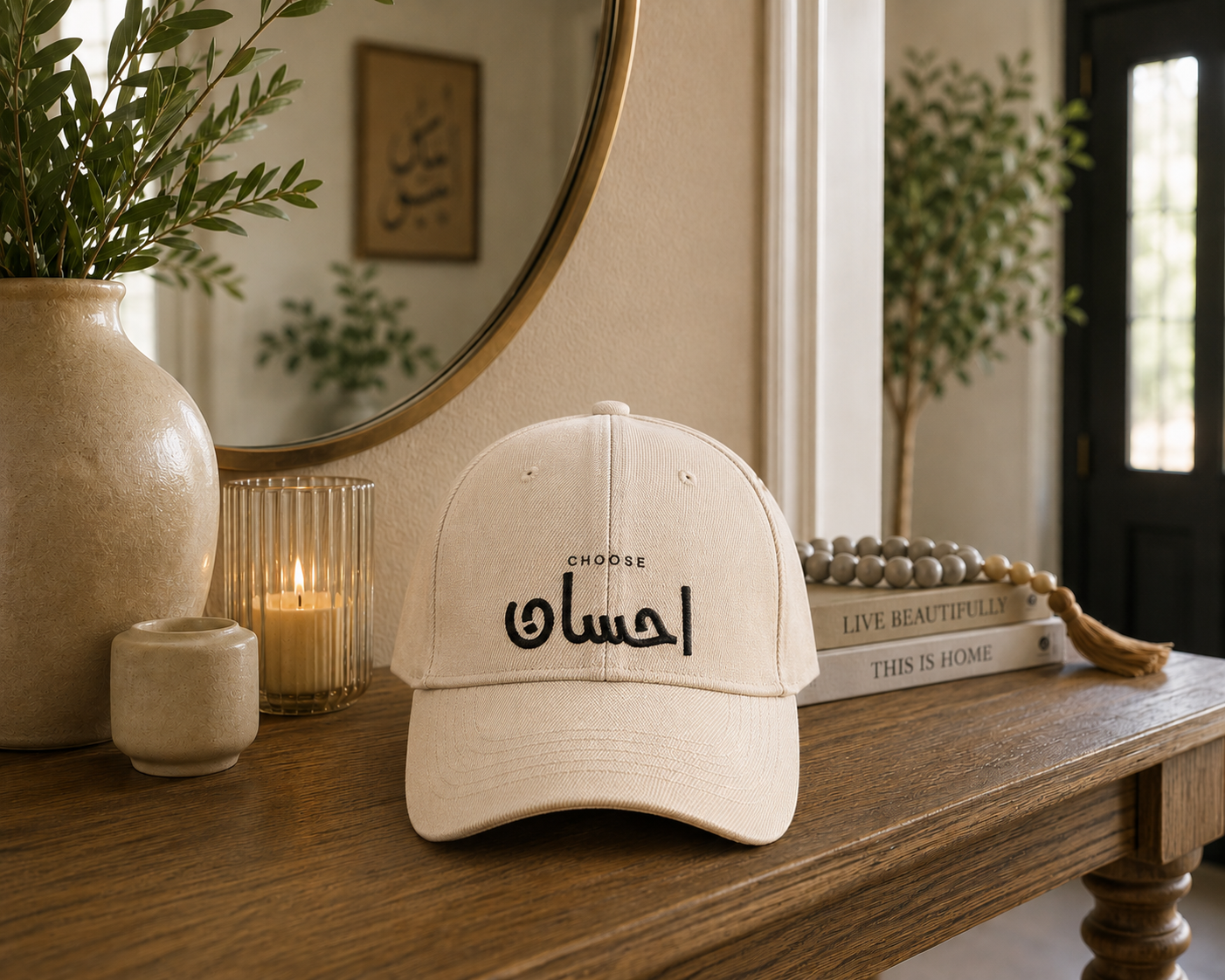 Choose Ihsaan Cap | Islamic Reminder Cap | Fazakkir Collection