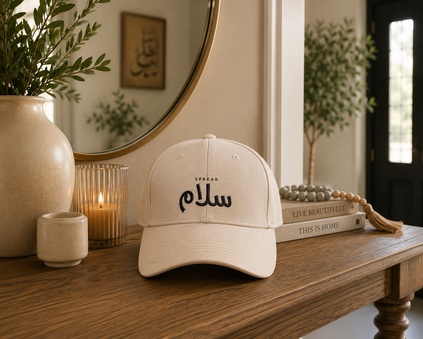 Spread Salam Cap | Islamic Reminder Cap | Fazakkir Collection